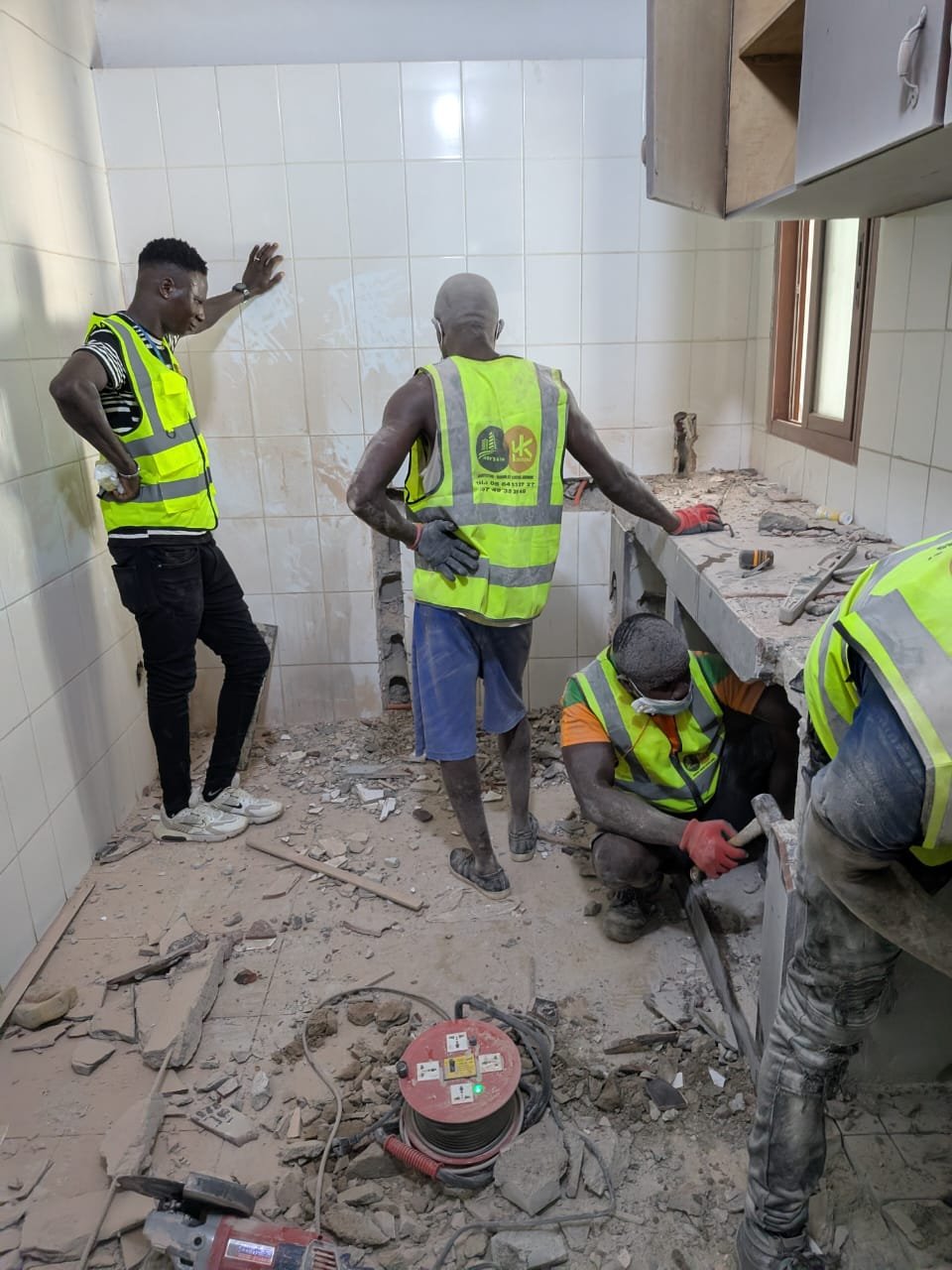 Rénovation d&rsquo;une cuisine pour INTERPOL CI